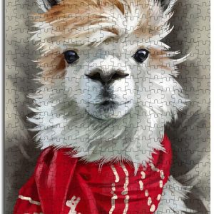 Animal Llama Jigsaw Puzzle Set