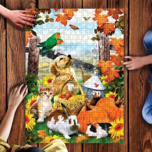 Animal On The Farm Jigsaw Puzzle Set