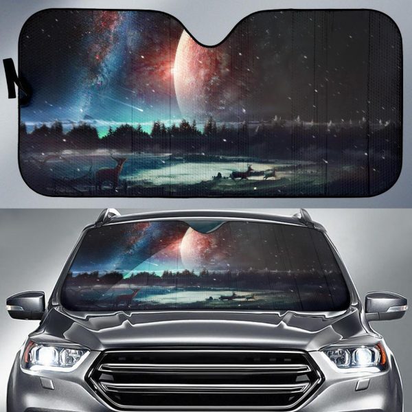 Animal Planets Car Auto Sun Shade