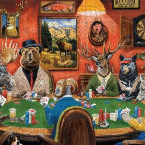 Animal Playing Cards S Jigsaw Puzzle Set