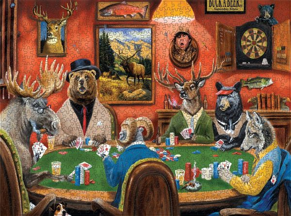 Animal Playing Cards S Jigsaw Puzzle Set