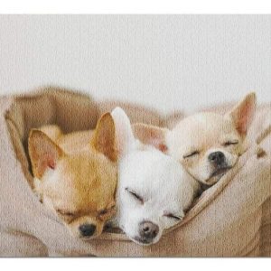 Animal Sleeping Chihuahua Puppies Jigsaw Puzzle Set