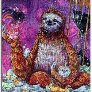 Animal Sloth, Art Jigsaw Puzzle Set