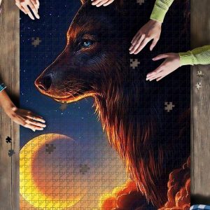 Animal Wolf Jigsaw Puzzle Set