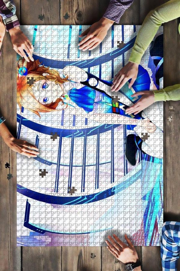 Anime Girl Windows Jigsaw Puzzle Set
