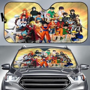 Anime Heroes Car Auto Sun Shade