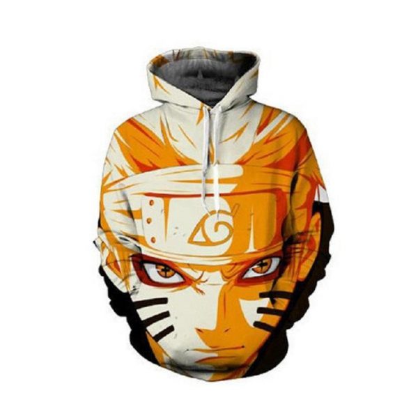 Anime Naruto 3D Printed Hoodie/Zipper Hoodie