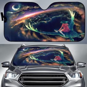 Anime Sky Night Car Auto Sun Shade