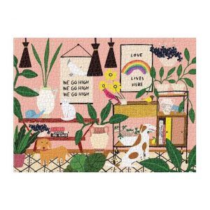 Anne Bentley Love Lives Here Jigsaw Puzzle Set