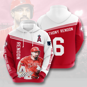 Anthony Rendon Los Angeles Angels 3D Printed Hoodie/Zipper Hoodie