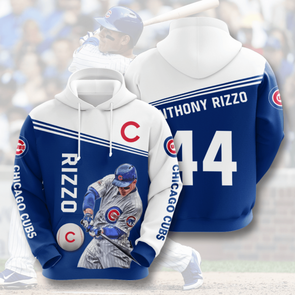 Anthony Rizzo Chicago Cubs 3D Printed Hoodie/Zipper Hoodie