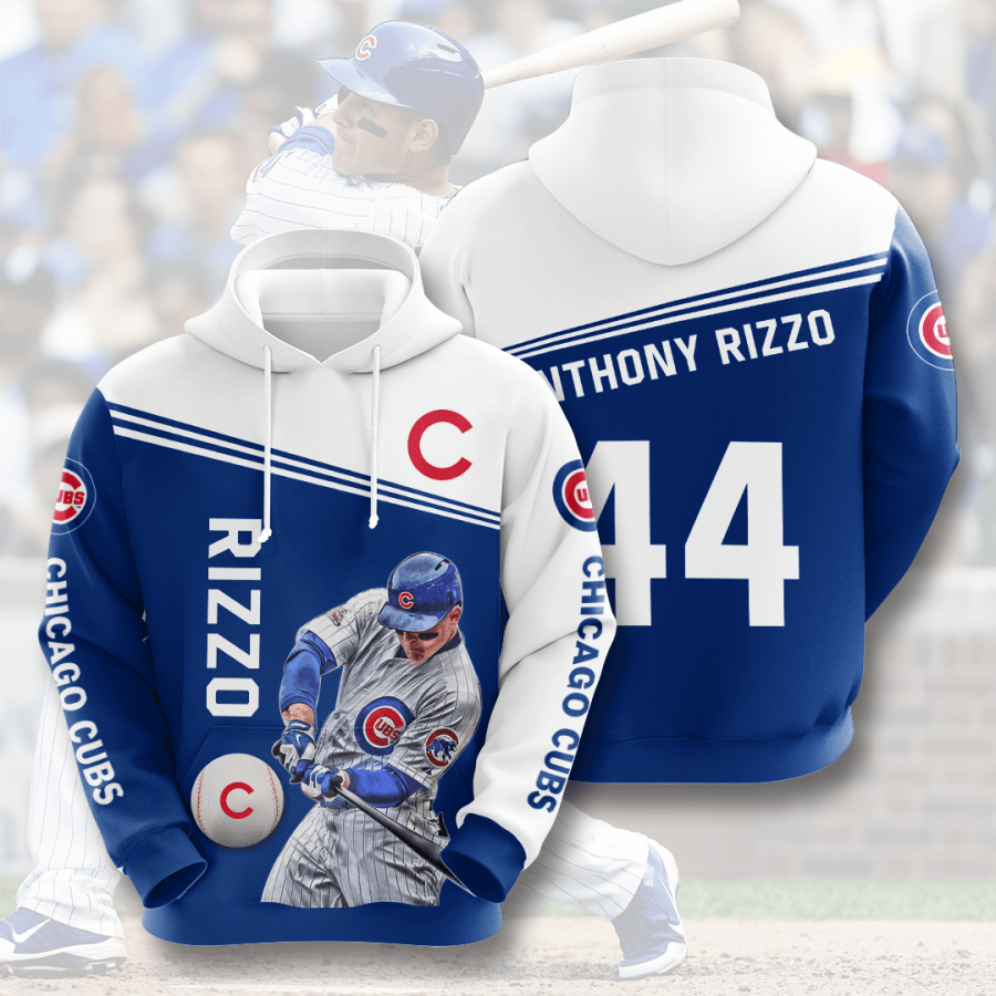 Anthony Rizzo Chicago Cubs 3D Printed Hoodie/Zipper Hoodie Anthony Rizzo Chicago Cubs 3D Printed Hoodie/Zipper Hoodie