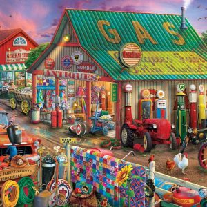Antique Market Jigsaw Puzzle Set