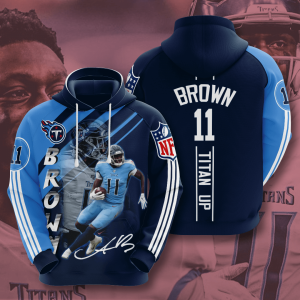 Antonio Brown Tennessee Titans 3D Printed Hoodie/Zipper Hoodie