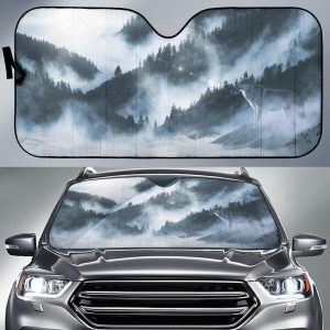 Arctic Wolfs Car Auto Sun Shade