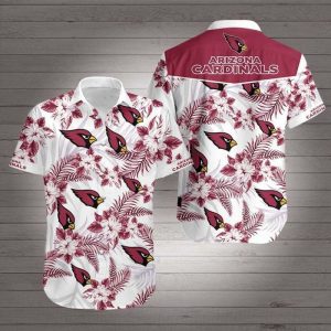 Arizona Cardinals Football Hawaiian Shirt Summer Button Up