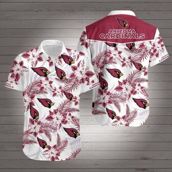 Arizona Cardinals Football Hawaiian Shirt Summer Button Up