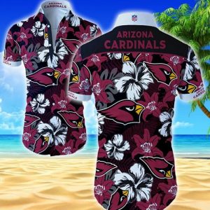 Arizona Cardinals Hawaiian Shirt Summer Button Up