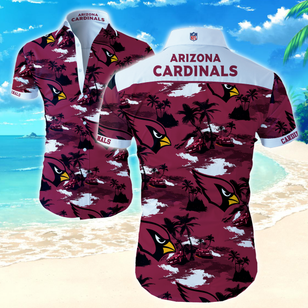 Arizona Cardinals Hawaiian Shirt Summer Button Up