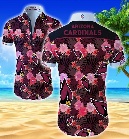 Arizona Cardinals Hawaiian Shirt Summer Button Up