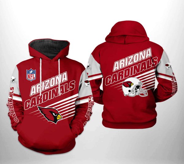 Arizona Cardinals NFL Team 3D Printed Hoodie/Zipper Hoodie