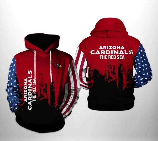 Arizona Cardinals NFL Team US 3D Printed Hoodie/Zipper Hoodie