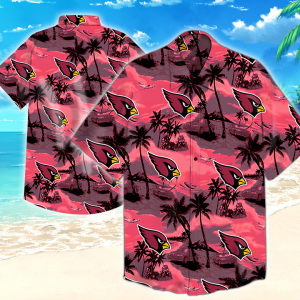Arizona Cardinals Nfl Hawaiian Shirt Summer Button Up
