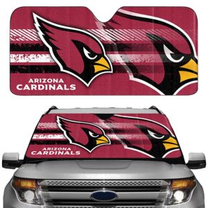 Arizona Cardinals Universal Car Auto Sun Shade