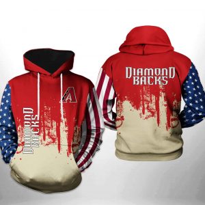 Arizona Diamondbacks MLB Team US 3D Printed Hoodie/Zipper Hoodie