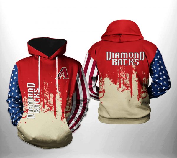 Arizona Diamondbacks MLB Team US 3D Printed Hoodie/Zipper Hoodie