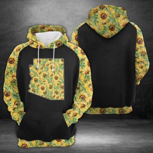 Arizona Sunflower 3D Printed Hoodie/Zipper Hoodie