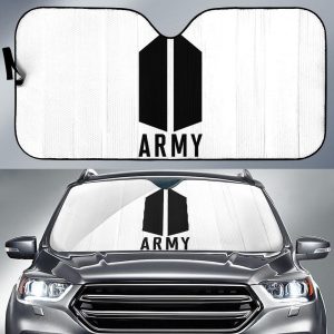 Army BTS Car Auto Sun Shade