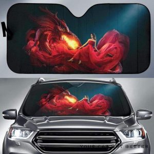 Art Behance Dragon Car Auto Sun Shade