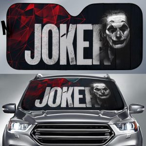 Art Joker Suicide Squads Movie Car Auto Sun Shade