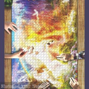 Art Of Play Unicorn Sunset Jigsaw Puzzle Set