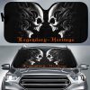 Art Skulls Car Auto Sun Shade