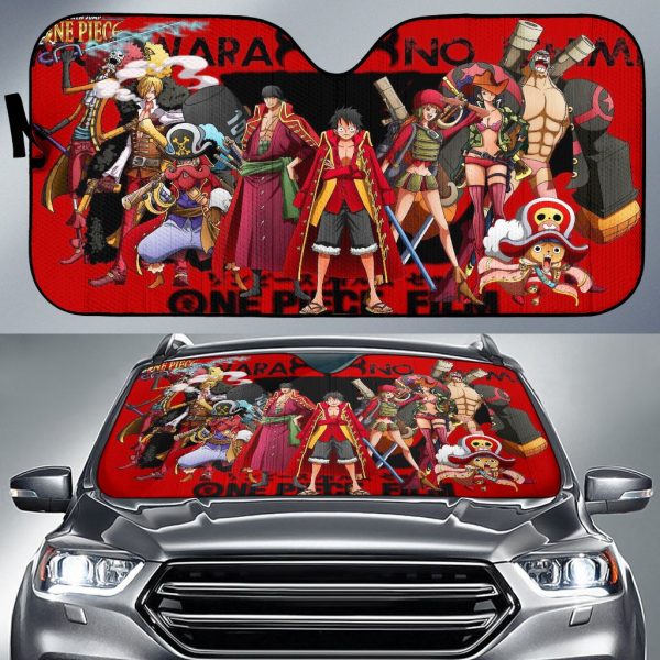 Art Team One Pieces Anime Car Auto Sun Shade