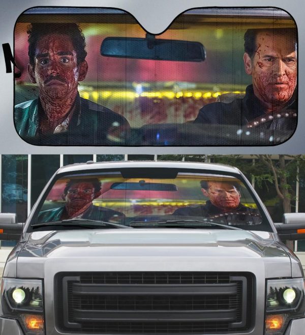 Ash Vs. Evil Dead Ash Williams Pablo Simon Bolivar Car Auto Sun Shade Ash Vs. Evil Dead Ash Williams Pablo Simon Bolivar Car Auto Sun Shade