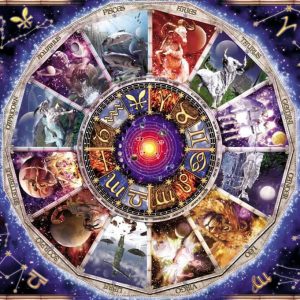 Astrological Calendar Jigsaw Puzzle Set