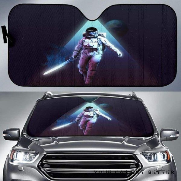 Astronaut Car Auto Sun Shade