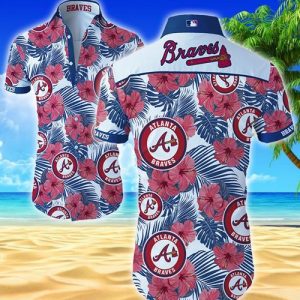 Atlanta Braves Hawaiian Shirt Summer Button Up
