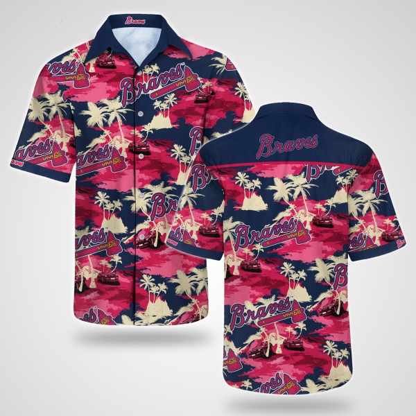 Atlanta Braves Hawaiian Shirt Summer Button Up