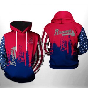 Atlanta Braves MLB Team US 3D Printed Hoodie/Zipper Hoodie