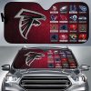 Atlanta Falcons Car Auto Sun Shade
