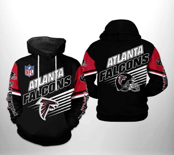 Atlanta Falcons NFL Team 3D Printed Hoodie/Zipper Hoodie
