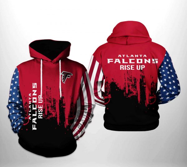 Atlanta Falcons NFL Team US 3D Printed Hoodie/Zipper Hoodie