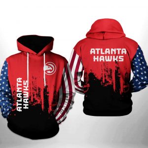 Atlanta Hawks NBA Team US 3D Printed Hoodie/Zipper Hoodie