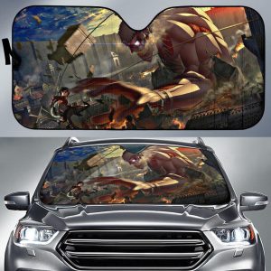 Attack Of Titan Anime Car Auto Sun Shade