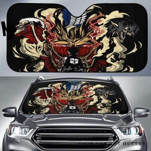 Attack On Titans 1 Car Auto Sun Shade