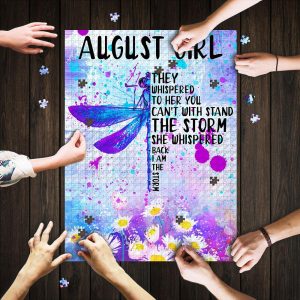 August Girl Jigsaw Puzzle Set